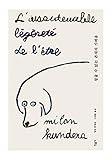 Korean Book, Eastern European Literature/Korea's 30th Anniversary Special Edition/참을 수 없는 존재의 가벼움 - Milan Kundera, Original Title : L'insoutenable légèreté de l'être (1984)/Shipping from Korea