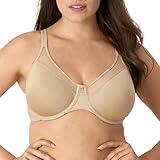 Bali Women's One Smooth U Ultra Light Illusion Neckline Underwire Bra, Nude,40C
