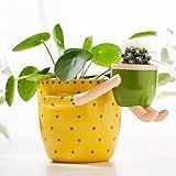 VIRTUNE Planter, Light Yellow