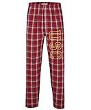 boxercraft Mens University of Southern California Casual Pajama Bottom, Heritage Garnet Plaid, X-Large