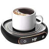 Coffee Mug Warmer, Cup Warmer for Desk with Auto Shut Off, 3 Temp Settings, Mug Warmer for Coffee, Beverage, Milk, Tea, Coffee Warmer Plate in Your Home & Office, Gift (No Cup)