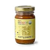 Organic Yellow Thai Curry Paste Made in Thailand, Authentic & Premium | 1 x 4.23 Ounce Jar