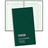 Elan Publishing Company Class Record Book for 9-10 Weeks. 50 Names. Smaller Size 7" x 11" (R9010)