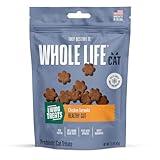 Whole Life Cat Living Treats for Cats – Human Grade Probiotics for Gut Health & Sensitive Stomachs, Natural Digestive Support, Healthy Snacks - Chicken & Yogurt, 1.5 Oz (Pack of 1)
