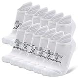 Balega Standard Hidden Comfort 12-Pack, White, Large