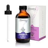 Lavender Essential Oil, 4Fl.Oz (118ML) 100% Pure&Natural Essential Oils Singles for Aromatherapy Diffusers, Humidifiers,DIY Candle and Soap Making, Gift,Plant Scent (4Fl Oz（118ml）, Lavender)