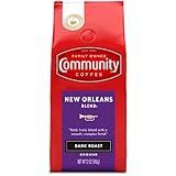 Community Coffee New Orleans Blend, Special Dark Roast Ground Coffee, 12 Ounce Bag (Pack of 1)