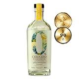 CeroCero White Grapefruit & Lemongrass Non Alcoholic Gin, Bright and Vibrant Premium Non Alcoholic Spirits - Halal, Low Sugar, Vegan and Gluten-Free, Part of the Spirits of Virtue Range (700ml)