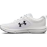 Under Armour Women's Charged Assert 10, (104) White/White/Black, 8.5, US