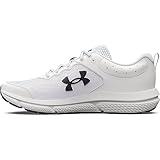 Under Armour Women's Charged Assert 10, (104) White/White/Black, 9, US