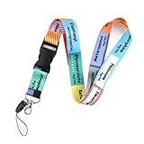 Pinstant ICU ER Critical Care Anesthesia Anesthetics Drugs Anesthesiologist Pain Meds 17.7" Neck Lanyard Keychain Holder ID Badge Mobile Phone Pin Strap