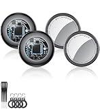 2025 New [Apple MFi Certified] (iOS Only) Air Tracker Tags-4 Pack, Bluetooth Tracker for Apple Find My, Replaceable Battery, Key Finder and Item Locator Smart Tag for Keys, Bags, Luggage, Wallet, etc
