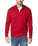 Nautica Men's Quarter-Zip Sweater, Red, 3X-Large