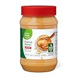 Amazon Fresh, Creamy Peanut Butter, 16 Oz (Previously Happy Belly, Packaging May Vary)