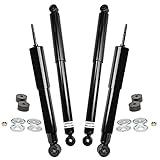 Detroit Axle - Shock Absorbers for Chevy GMC Silverado Sierra 1500 HD Classic 2500 HD Complete Front and Rear Shock Absorbers Replacement Shocks Assembly