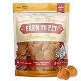 Farm To Pet - Dog Training Treats - Chicken Chips, Single Ingredient - 12 oz, Lean, All Natural, Healthy Dog Treats for Small, Medium, Large Breeds, & Puppies, Made in USA