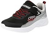 Skechers Kids Microspec Ii-zovrix Sneaker, Black/Silver, 13 US Unisex Little Kid