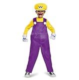 Wario Deluxe Super Mario Bros. Nintendo Costume, Small/4-6