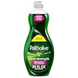 Palmolive Ultra Strength Liquid Dish Soap, Original Green, 20 Fluid Ounce(Packaging May Vary)