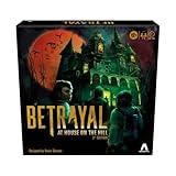 Avalon Hill Hasbro Gaming Betrayal at The House on The Hill 3rd Edition Cooperative Board Game,Ages 12 and Up,3-6 Players,50 Chilling Scenarios