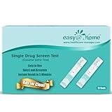 15 Pack Easy@Home Cocaine(COC) Single Panel Drug Tests Kit - Value Pack COC Screen Urine Drug Test Kit- #EDCO-114