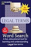 Legal Law Terms Word Search: A fun, Educational Tool For Learning and Understanding Legal Law Terms