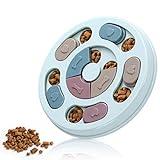 DR CATCH Dog Puzzle,Dogs Food Toys for IQ Training & Mental Enrichment,Dog Treat Puzzle(Blue)