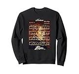 Nocturn Op. 9 No. 2 Frederic Chopin Signature Portrait Score Sweatshirt