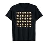Goldfish Crackers Pattern Funny Goldfish Cracker T-Shirt