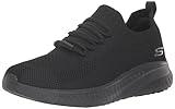 Skechers Women's Squad Chaos 108145W Food Service Shoe, Black, 11 Wide