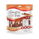 Good ‘n’ Fun Triple Flavor Kabobs Chews for All Dogs, 18 Count, Treat Your Dog to Chews Made from Beef Hide, Real Chicken, Pork Hide, Duck and Chicken Liver