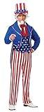 California Costumes Deluxe Uncle Sam Costume, Large