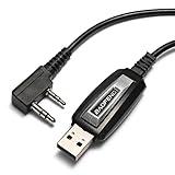BAOFENG USB Programming Cable Two-Way Portable.for UV-5R 5RPlus, BF-888S BF-888S EX, 5RX3, 3RPlus, H777, BF-F8HP, 5RA, 5RE, with CD-ROM and Operating Instructions