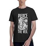 Men Pierces Band Music The Veils Summer Short Sleeve Top Crewneck Shirt Cotton Trend Comfort Classic Tee