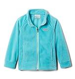 Columbia Baby Girl's Toddler Benton Springs Fleece Jacket, Geyser, 3T