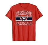 Washington Capitals Stripe Red Officially Licensed T-Shirt