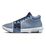 Nike Mens' Lebron Witness VIII Basketball Shoes (Ashen Slate/Diffused Blue/University Blue/White, US Footwear Size System, Adult, Men, Numeric, Medium, 9)