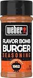 Weber Flavor Bomb Burger Seasoning, 6.75 oz