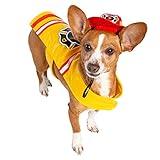Pet Krewe Dog Firefighter Costume - Funny Halloween Pet Fireman Outfit Costumes for Small, Medium, Large Cats and Dogs