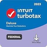 [Old Version] TurboTax Deluxe 2023, Federal Tax Return [PC/Mac Download]