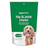 Amazon Basics Dog Hip & Joint Supplement Chews, Natural Duck Flavor, 120 Count (Previously Solimo)