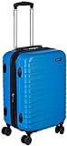 Amazon Basics Suitcase, Hardside Luggage with Spinner Wheels, Scratch-Resistant Surface, Light Blue, 21-Inch