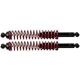 Gabriel 43181 Load Carrier Rear Towing Shocks Absorbers with Coil Springs for select models Chevrolet Silverado 1500, Suburban, Tahoe, Dodge Ram 1500, GMC Yukon, Jeep Gladiator, Nissan Titan -(1 Pair)