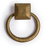 Hardware Philosophy Peg and Ring Pulls 2 Inches - Set of 2 - Architectural, Interior Design, Furniture Cabinet Customization Hardware