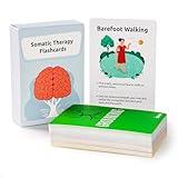 Somatic Therapy Exercise Cards for Nervous System Regulation - 50 Somatic Therapy Coping Skill Flashcards | Infassic Polyvagal Theory Card Deck | Grounding, Trauma Release, CPTSD Healing - 2.75”x3.9”