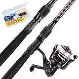 KastKing Brutus Spinning Fishing Reel Combo, 6'6" M 3000 Reel