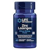Life Extension Zinc Lozenges – Citrus-Orange Flavor – For Healthy Protein Synthesis & Immune Health - Inflammation Management Supplement - Gluten-Free, Non-GMO – 60 Vegetarian Lozenges