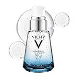 Vichy Mineral 89 Fortifying & Hydrating Daily Skin Booster, Pure Hyaluronic Acid Serum For Face, Plumps & Hydrates, Repairs Skin Barrier, Lightweight Moisturizing Gel, Fragrance Free & Oil-Free