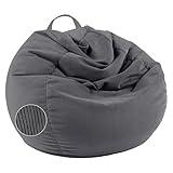 LPMOERA Stuffed Animal Storage Bean Bag Chair Cover (No Filler) for Kids and Adults.Pets Dogs/Cats Lazy Beds.Soft Premium Corduroy Stuffable Bean Bag for Organizing Children Plush Toys or Memory Foam
