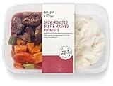 Amazon Kitchen, Slow Roasted Beef & Mashed Potatoes, Single Serve Meal, 12 Oz